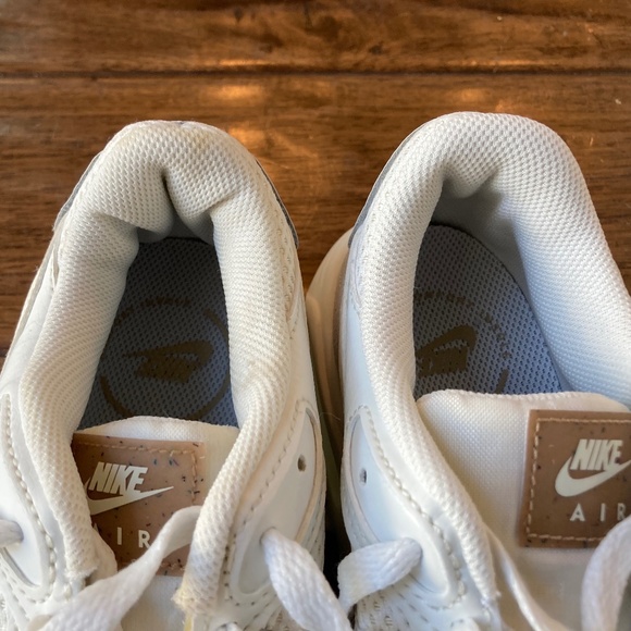 Women's Nike Air Max SC Sz 8.5 Summit White/Platinum Tint/Hemp/Sail (CW4554 108) - Picture 11 of 13